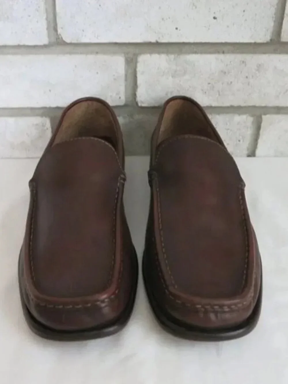 TJ Comfort Men's Leather Fashion Moccasin Loafer Shoe 43